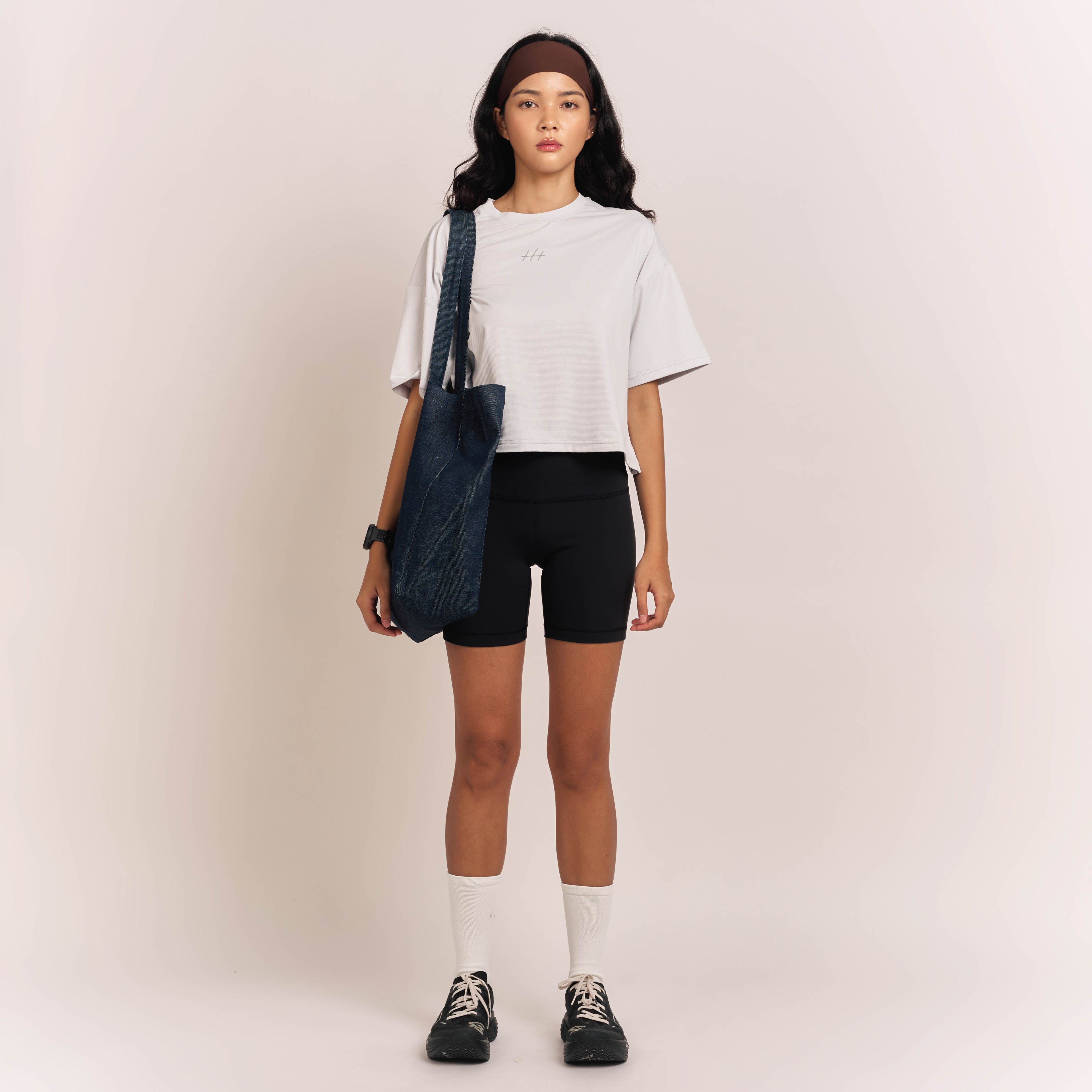 HTH-006 : Women's Boxy Running T-shirt