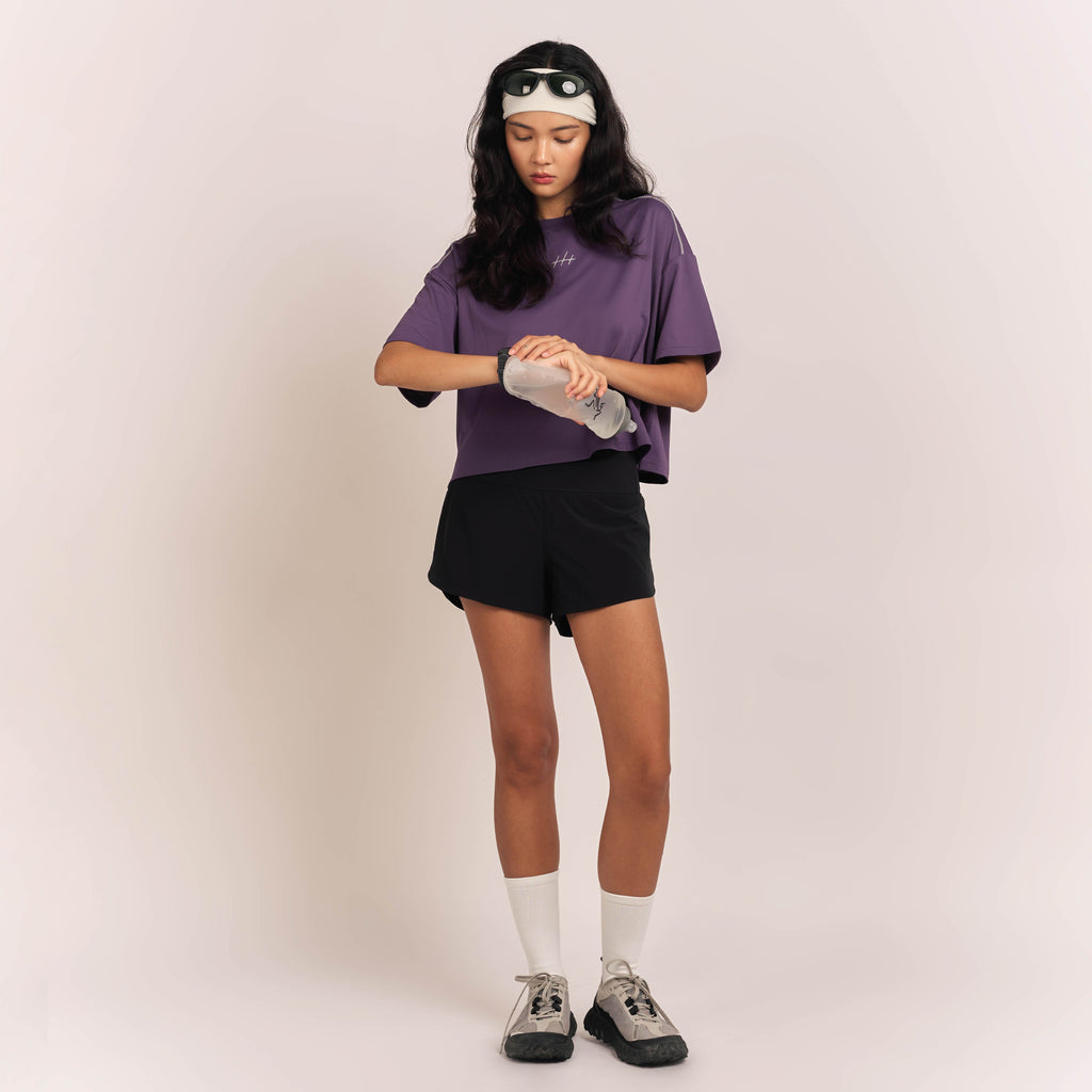 HTH-006 : Women's Boxy Running T-shirt